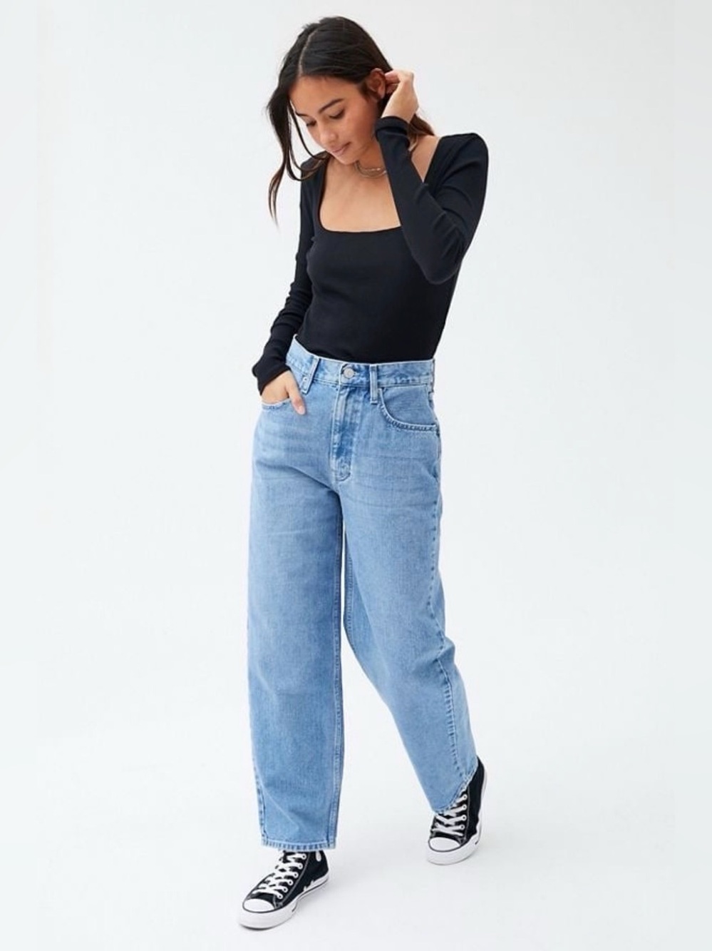BDG Urban Outfitters High Rise Baggy Jeans Womens Size 28